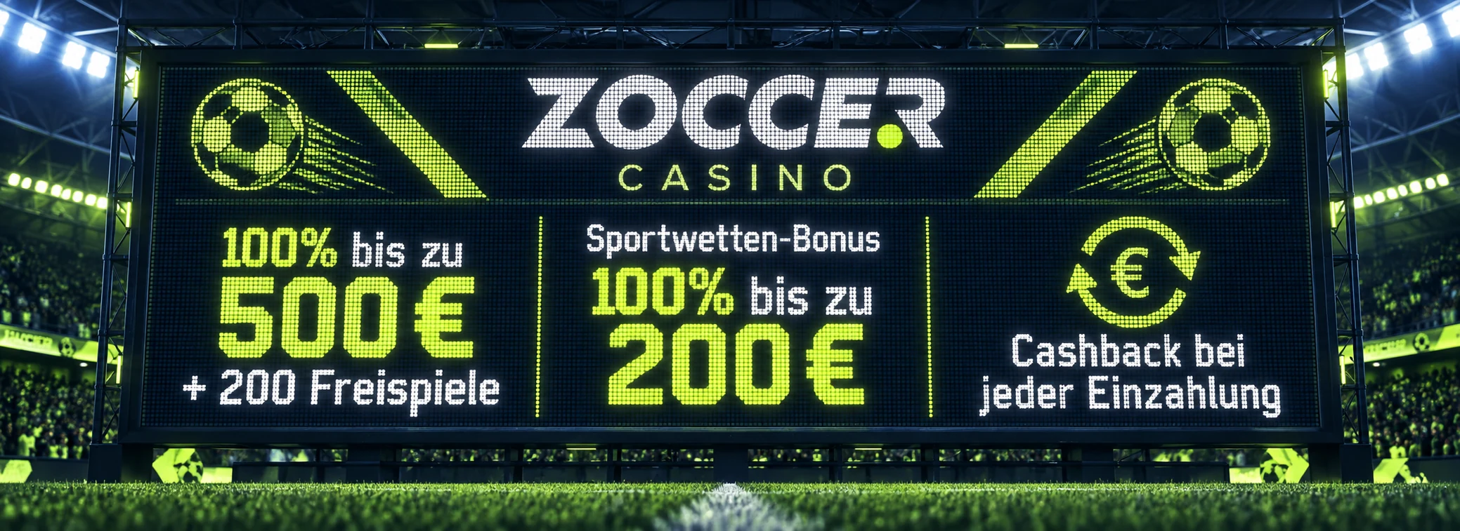 500 € + 200 Freispiele